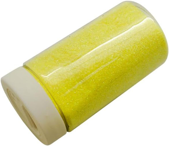 Lassos Boutique 3.5oz (100g) Neon Yellow Ultra Fine Bulk Craft Glitter, GPX10-NYEL, UPC: 047182632728