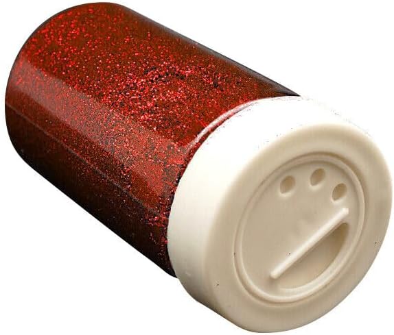 Lassos Boutique 3.5oz (100g) Red Ultra Fine Bulk Craft Glitter, GPX10-RED, UPC: 047182632803