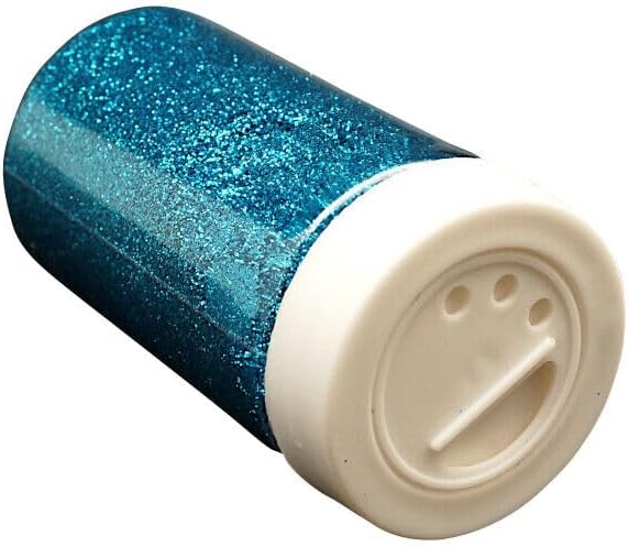 Lassos Boutique 3.5oz (100g) Turquoise Ultra Fine Bulk Craft Glitter, GPX10-TUQ, UPC: 047182632827