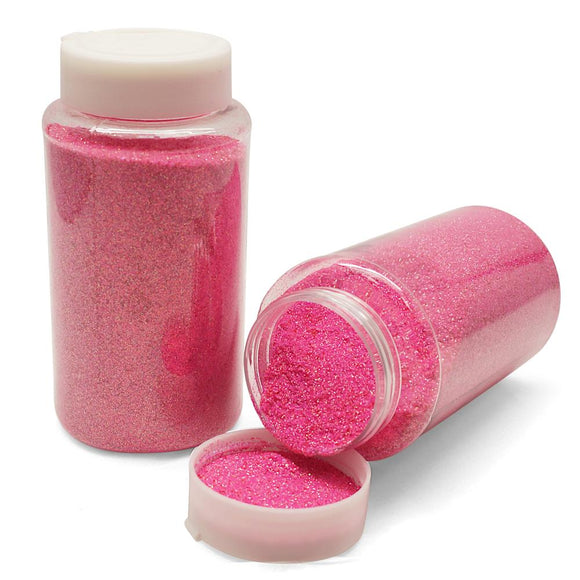 Lassos Boutique 1LB Hot Pink Crafts Glitter, GPX40-HPNK, UPC: 047182633039