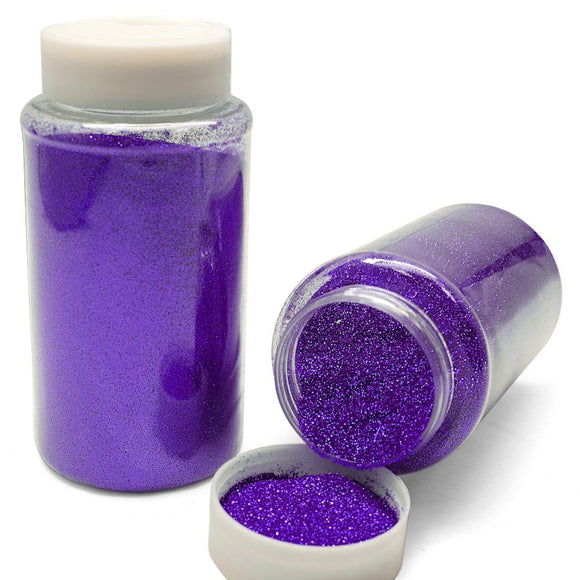 Lassos Boutique 1LB Purple Crafts Glitter, GPX40-PUR, UPC: 047182633169